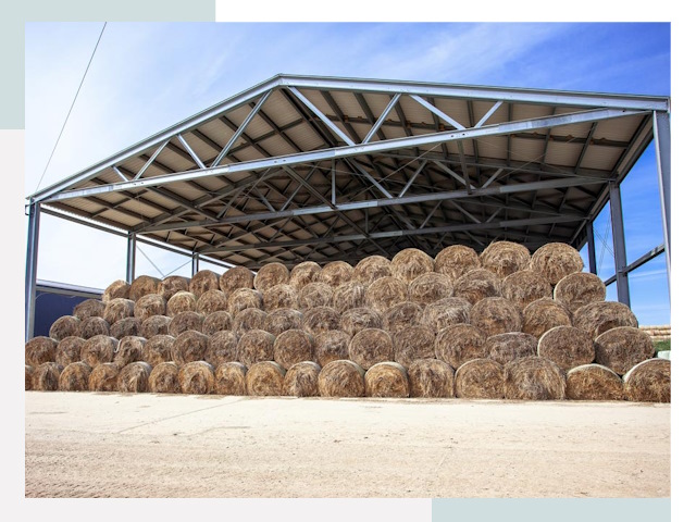 Строительство сенохранилищ в Азов от 616 руб.