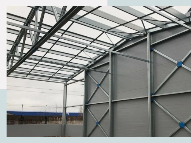 Каркасные ангары от СтальСтрой-Азв по цене от 616 руб.