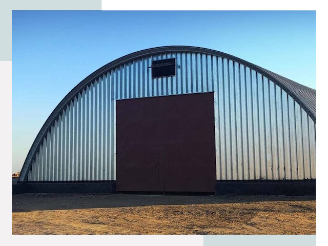 Арочные ангары в Азове
