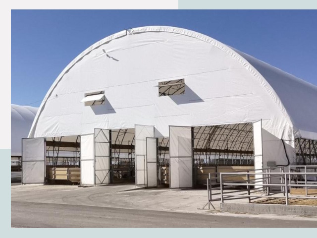Тентовые ангары по цене 616 руб. в Азов