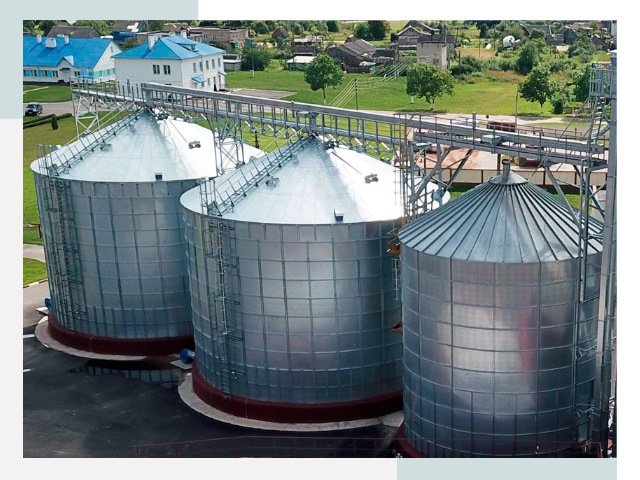 Металлические силосы в Азове