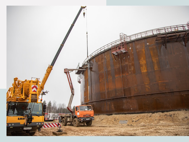 Монтаж резервуаров в Азове от 616 руб. за м³