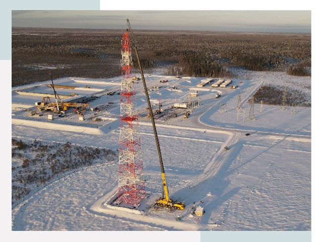 Мачты связи в Азове