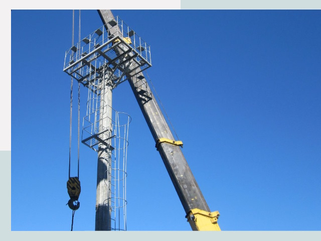 Монтаж осветительных мачт в Азов от 616 руб.