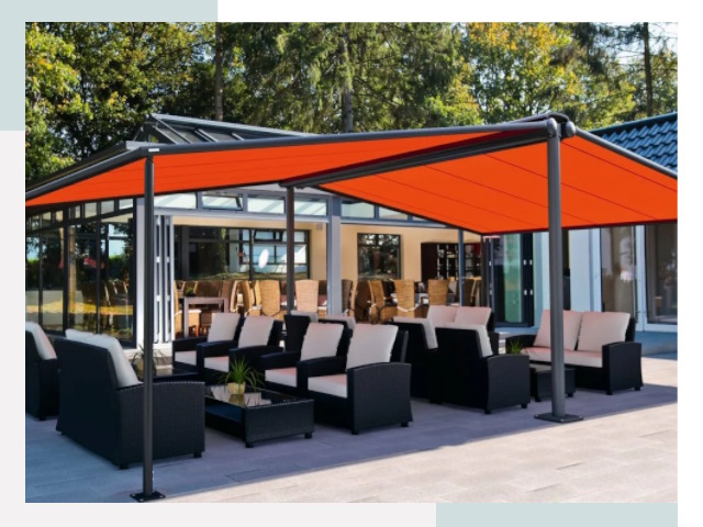 Навесы для кафе и ресторанов в Азове