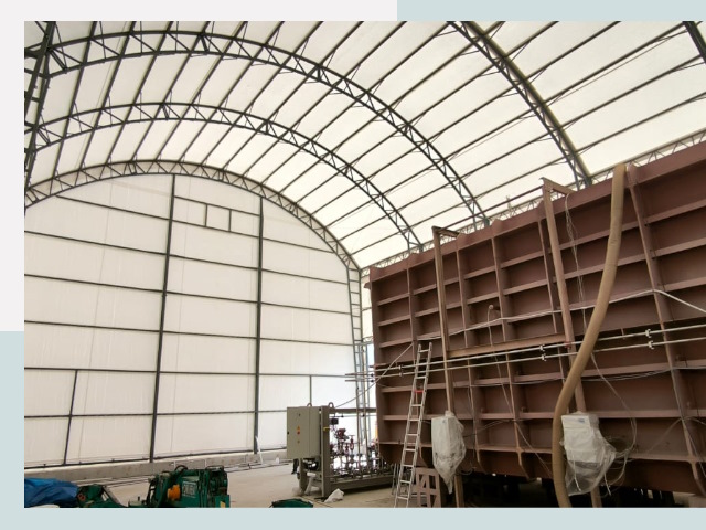 Оснащение ангаров в Азове от 616 руб. - Надежно и быстро