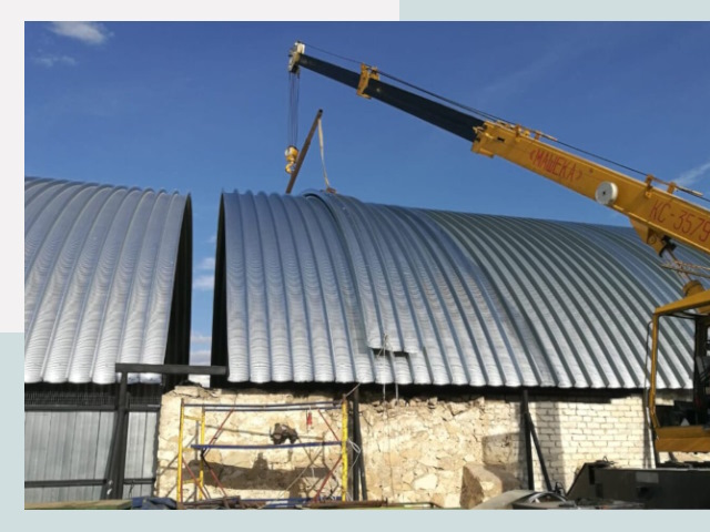 Реконструкция ангаров в Азове от 616 руб.